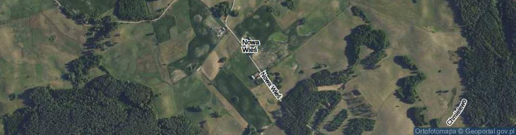 Zdjęcie satelitarne Nowa Wieś ul.